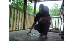 Most Right-Handed Behind-The-Back Shots Made Into A Little Tikes Basketball Hoop While Kneeling In One Minute 